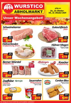 Prospekt Wurstico 30.10.2024 - 10.11.2024