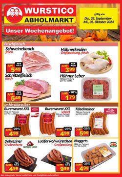 Prospekt Wurstico 25.09.2024 - 03.10.2024