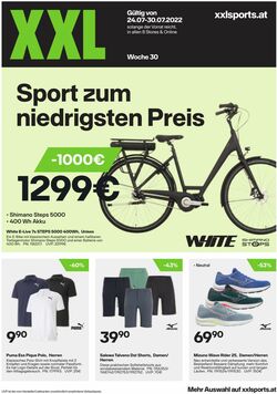 Prospekt XXL Sports 24.07.2022 - 30.07.2022