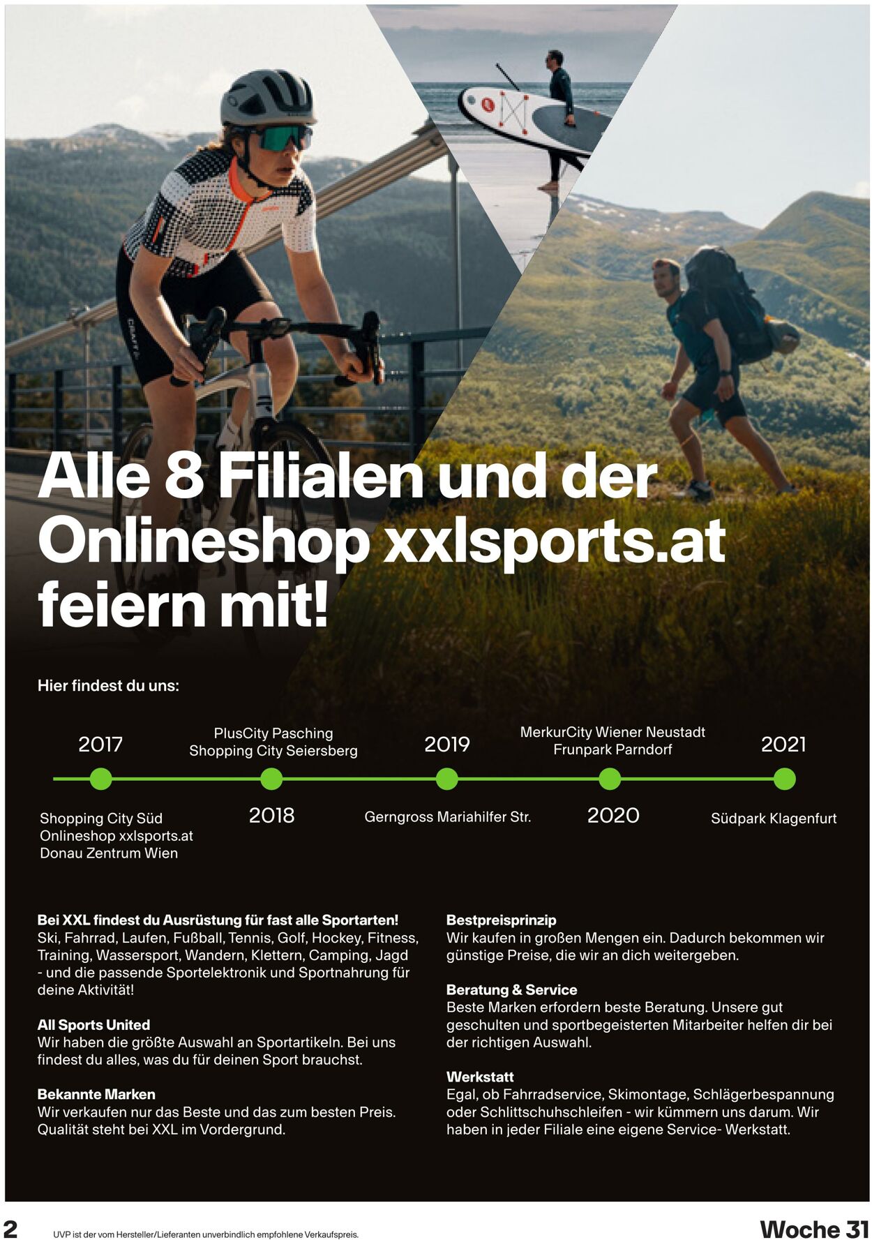 Prospekt XXL Sports 01.08.2022 - 06.08.2022