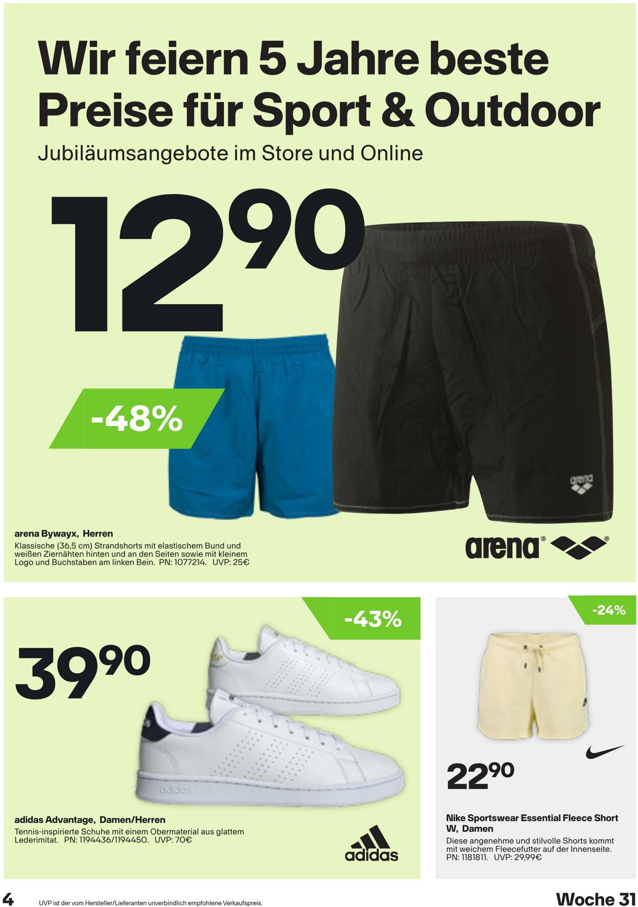 Prospekt XXL Sports 01.08.2022 - 06.08.2022