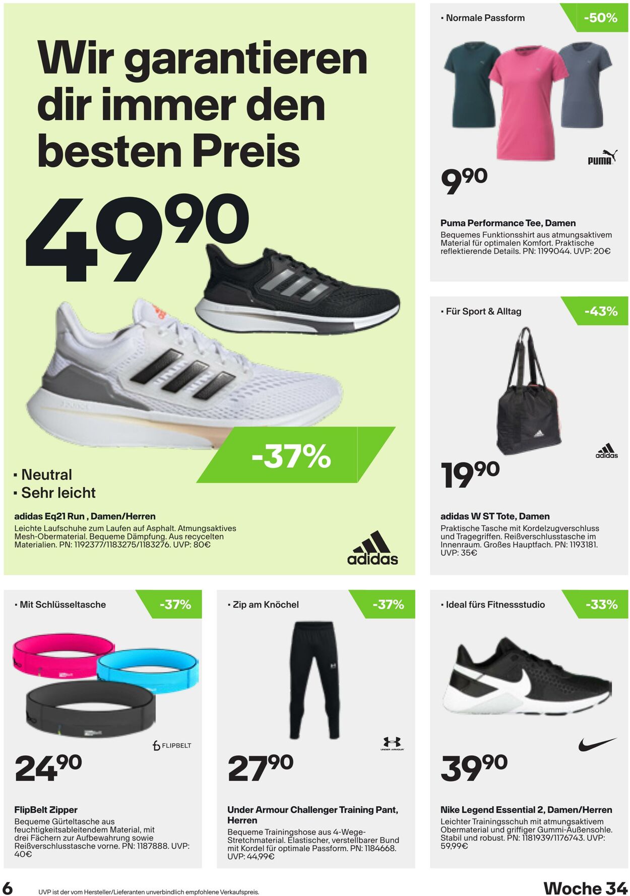 Prospekt XXL Sports 21.08.2022 - 27.08.2022