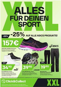 Prospekt XXL Sports 14.08.2022 - 20.08.2022