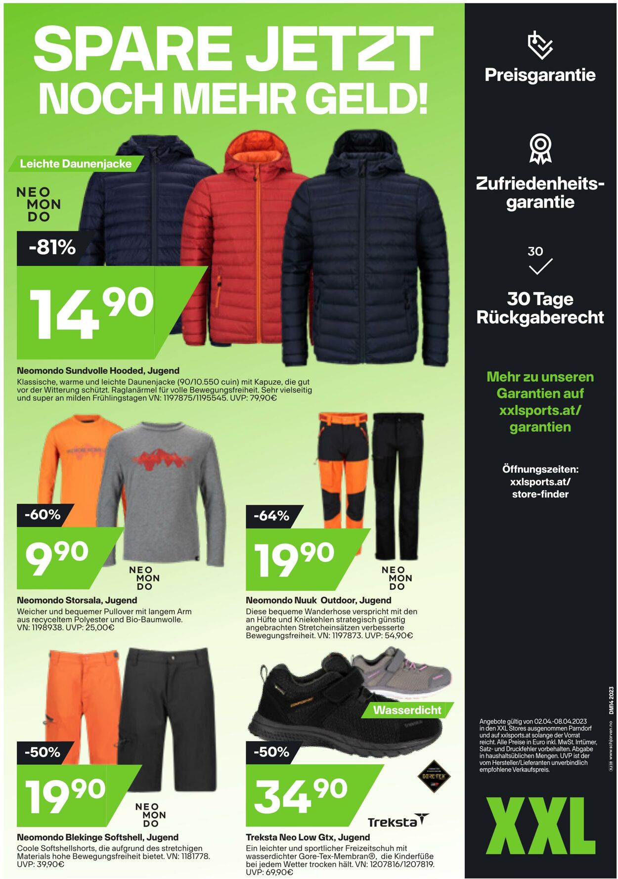 Prospekt XXL Sports 02.04.2023 - 08.04.2023