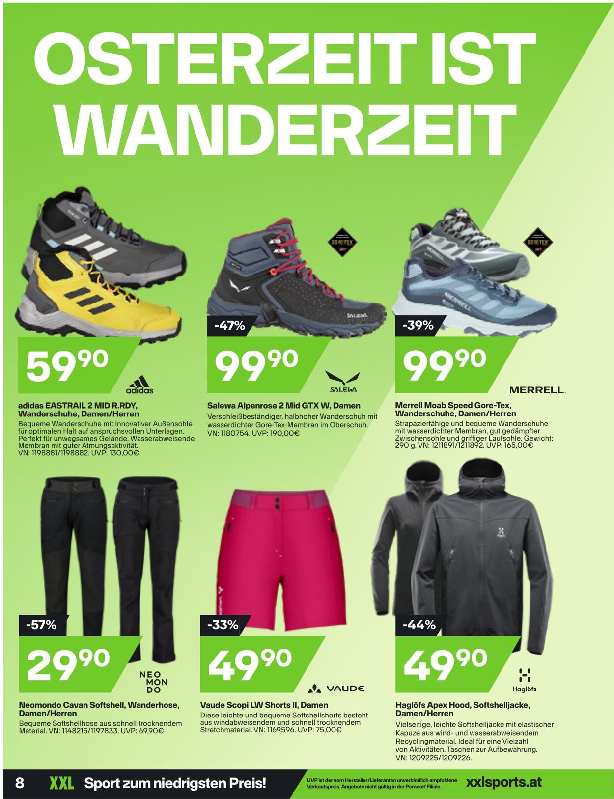 Prospekt XXL Sports 02.04.2023 - 08.04.2023