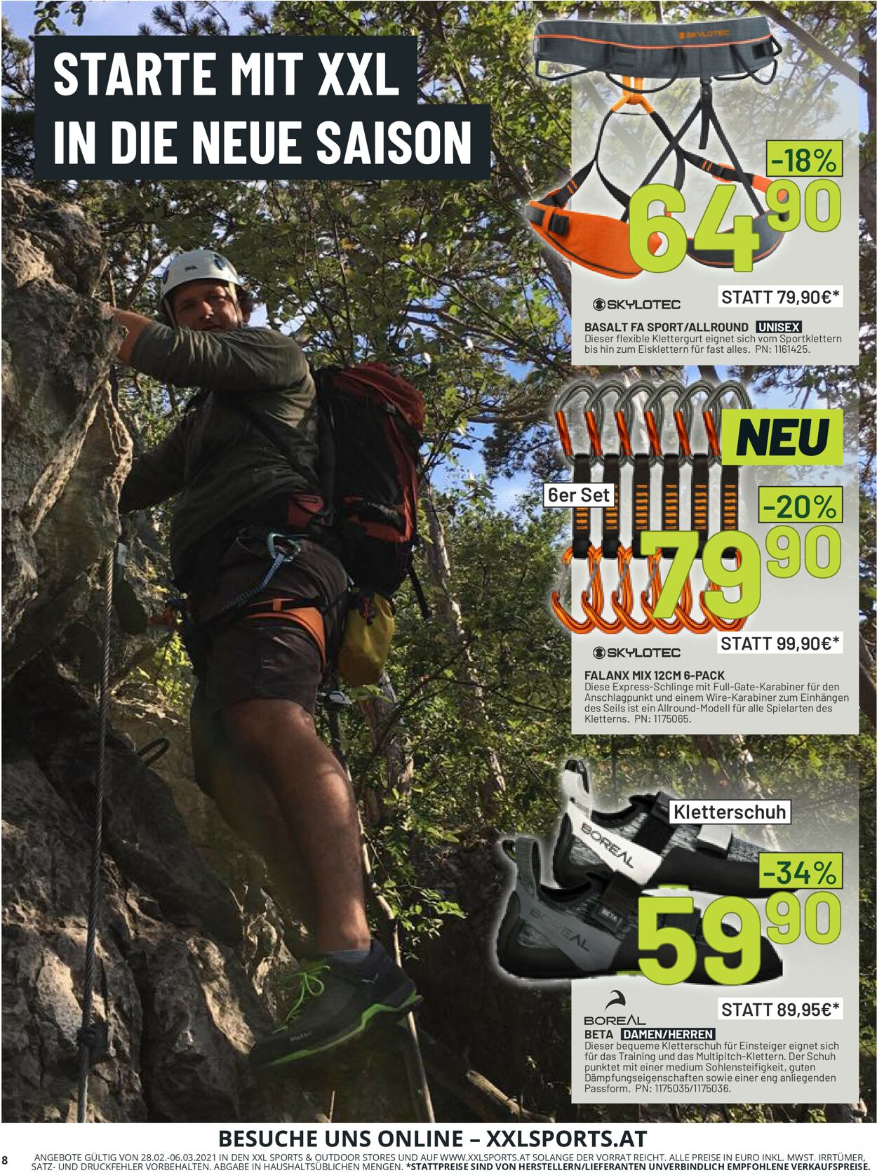 Prospekt XXL Sports 02.03.2021 - 06.03.2021
