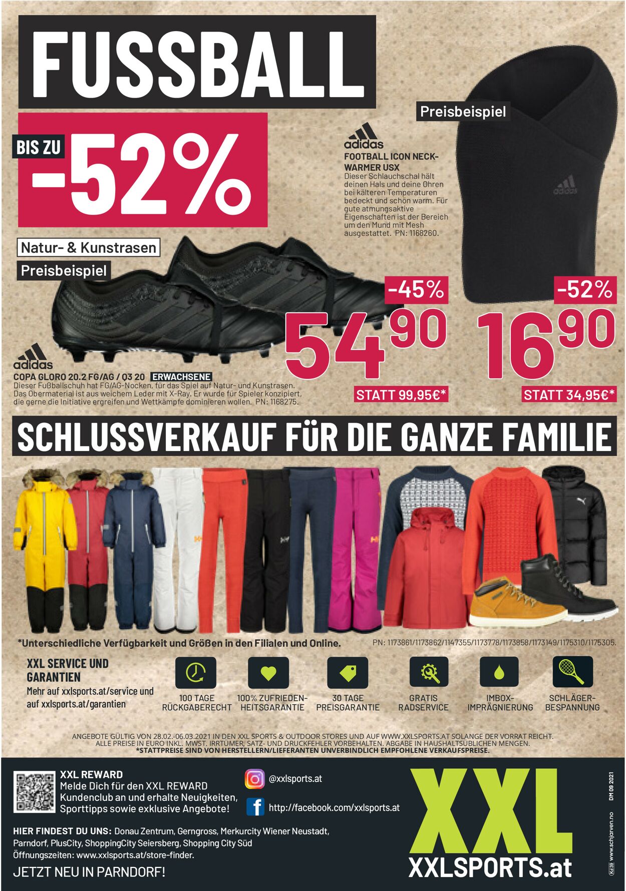 Prospekt XXL Sports 02.03.2021 - 06.03.2021