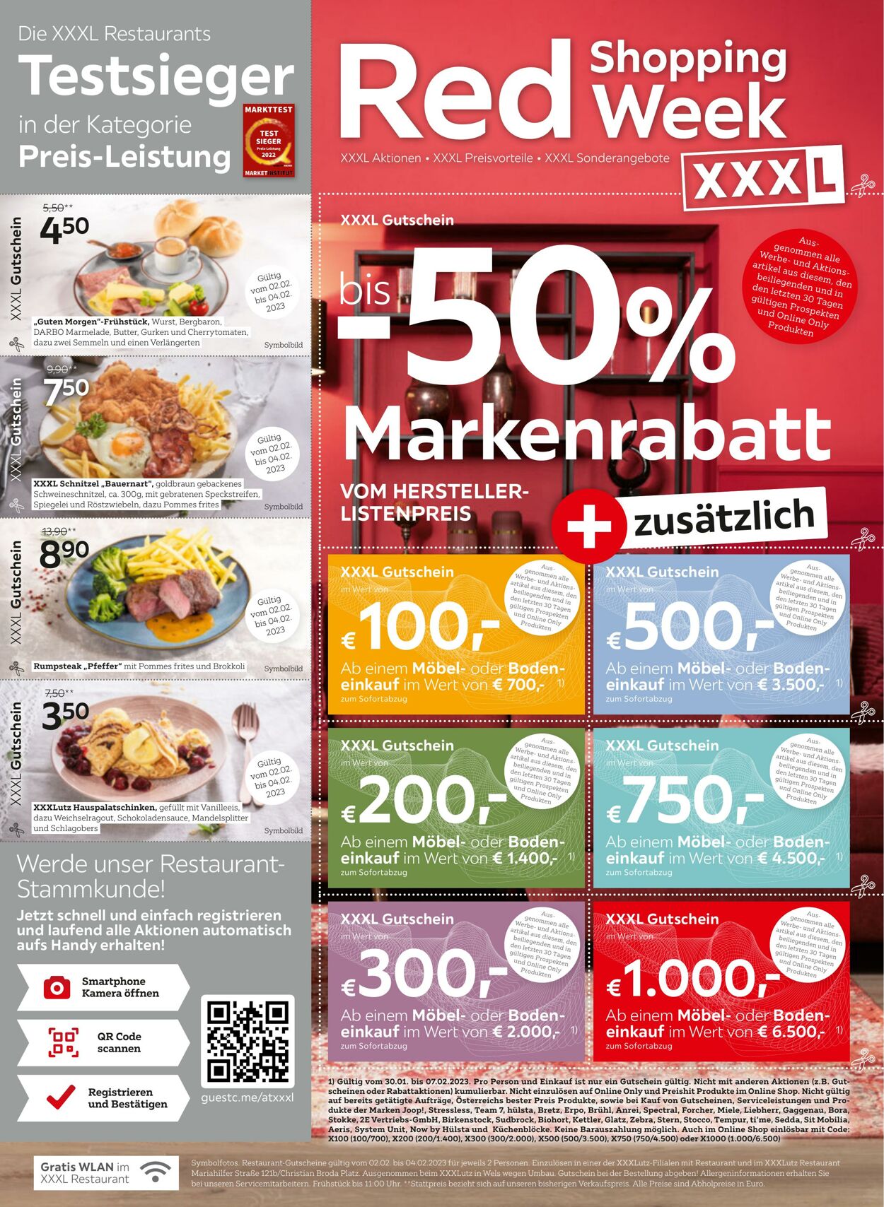 Prospekt XXXLutz 30.01.2023 - 07.02.2023