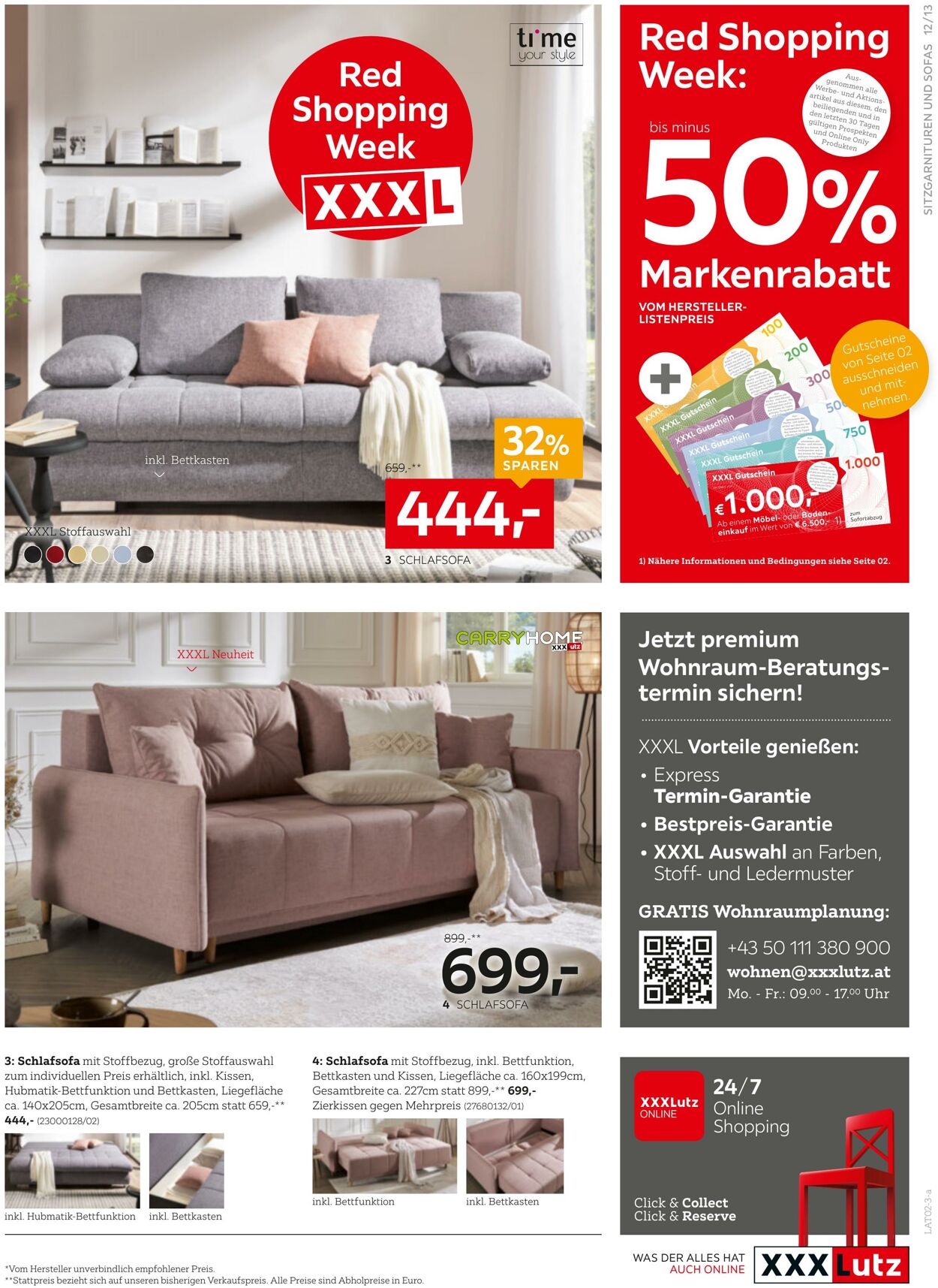 Prospekt XXXLutz 30.01.2023 - 07.02.2023