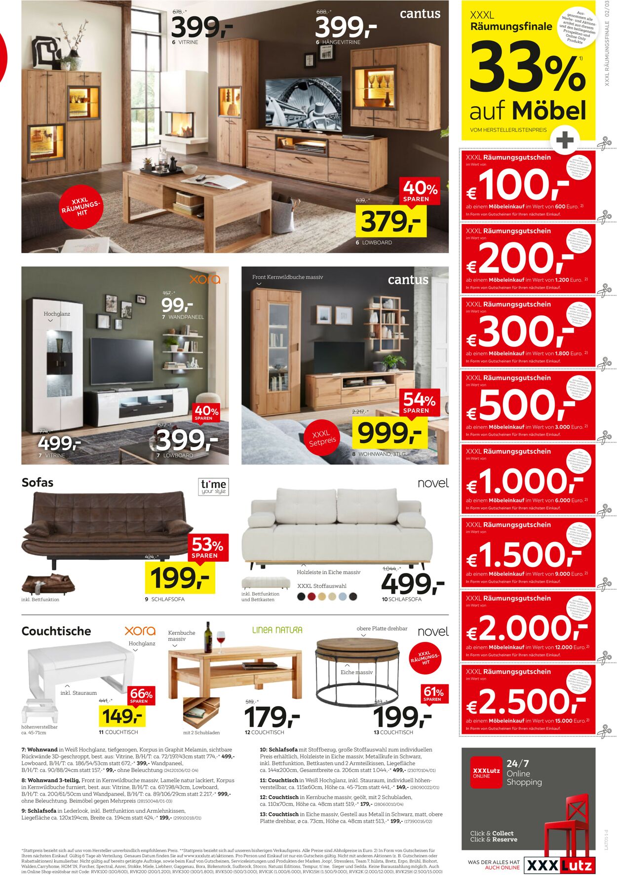 Prospekt XXXLutz 01.03.2021 - 09.03.2021