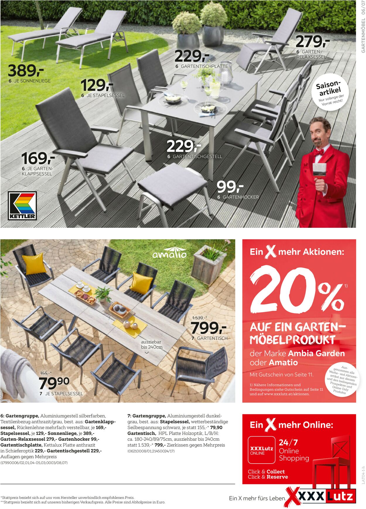 Prospekt XXXLutz 12.04.2021 - 24.04.2021
