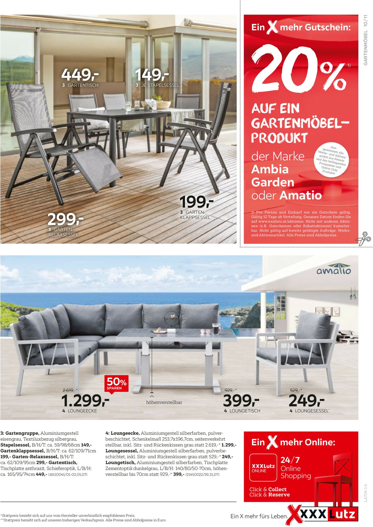 Prospekt XXXLutz 12.04.2021 - 24.04.2021